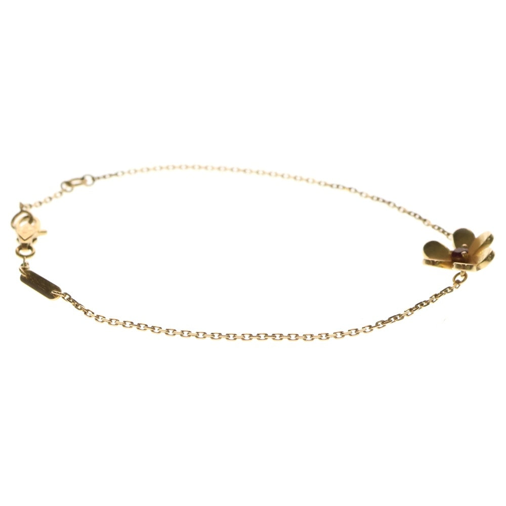 Van Cleef & Arpels(ヴァンクリーフアンドアーペル) フリヴォル ルビー ブレスレット 1P Au750 K18 PG ピンクゴールド