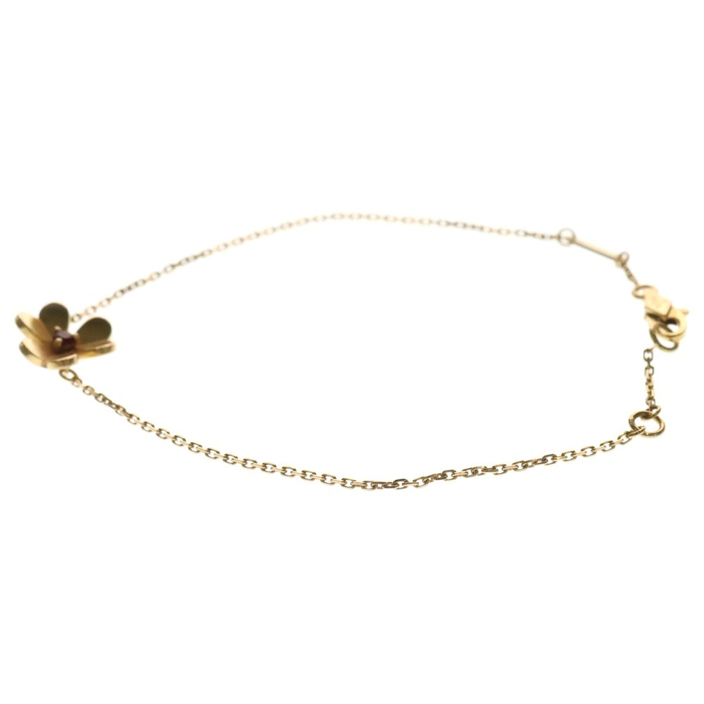 Van Cleef & Arpels(ヴァンクリーフアンドアーペル) フリヴォル ルビー ブレスレット 1P Au750 K18 PG ピンクゴールド