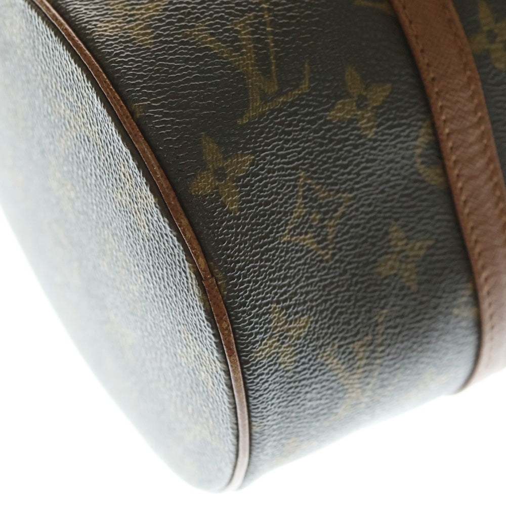 LOUIS VUITTON(ルイヴィトン) モノグラム パピヨン30 ワンショルダーバッグ ハンドバッグ ミニバッグ ブラウン ゴールド金具 レザー×PVC M51385