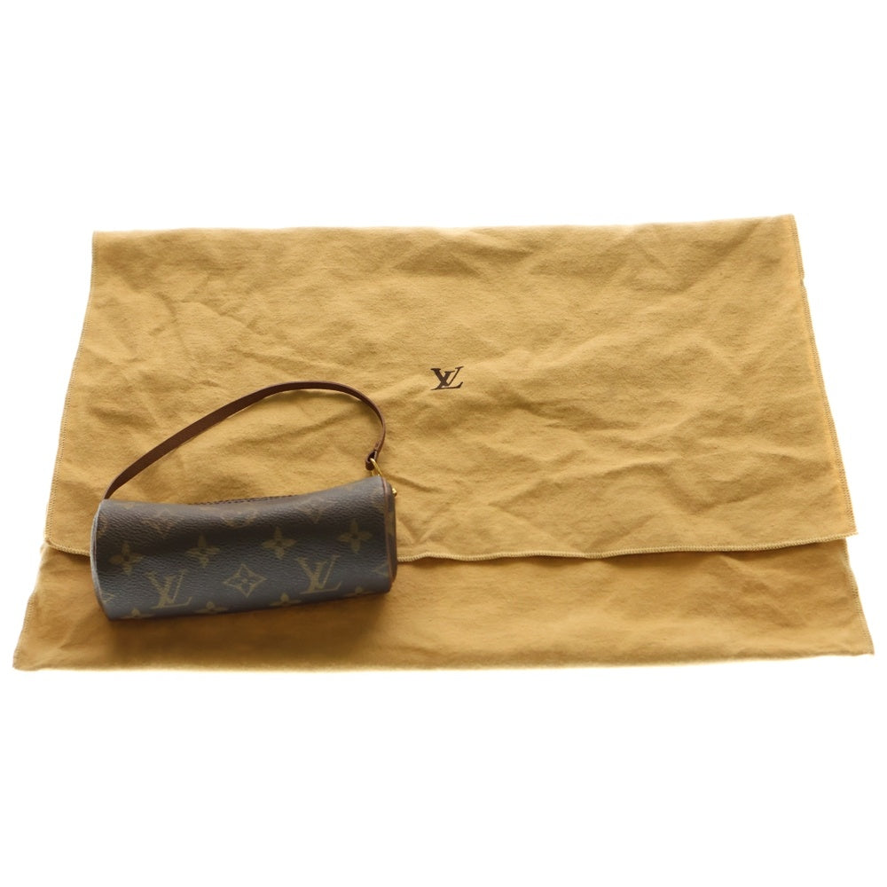 LOUIS VUITTON(ルイヴィトン) モノグラム パピヨン30 ワンショルダーバッグ ハンドバッグ ミニバッグ ブラウン ゴールド金具 レザー×PVC M51385