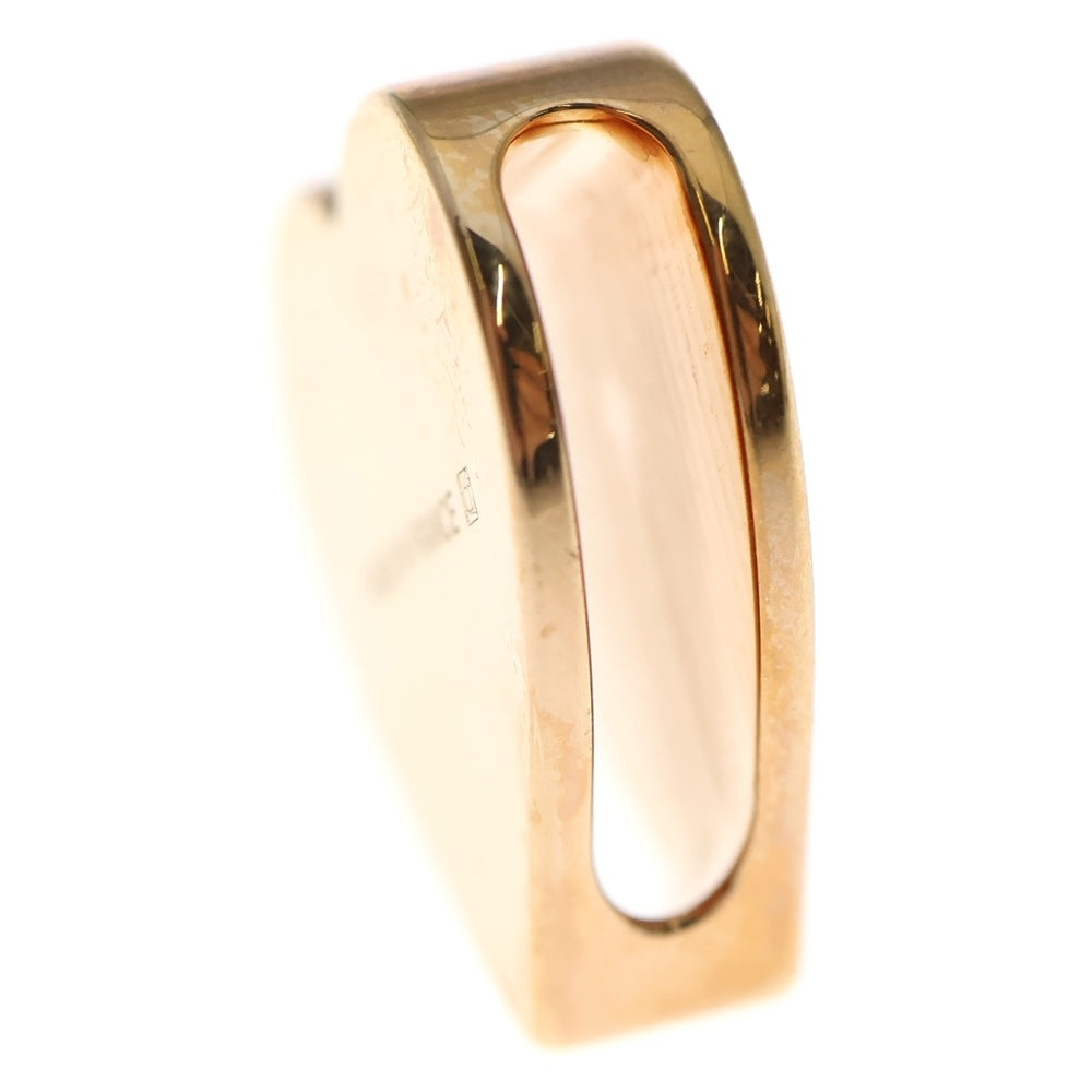 HERMES(エルメス) ミニクール ハートモチーフ ロゴ スカーフリング ツイリー ピンクゴールド