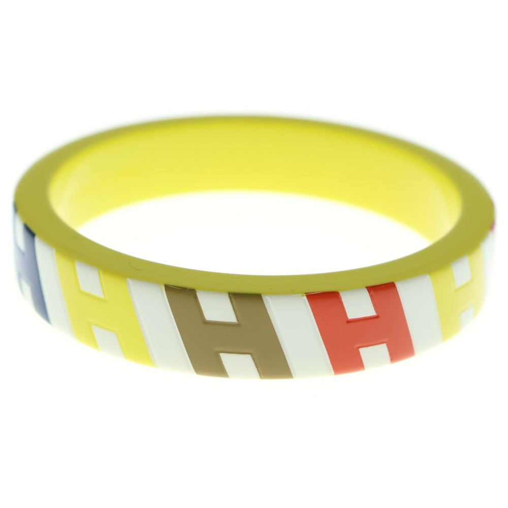 HERMES(エルメス) バイアスH ブレスレット バングル イエロー