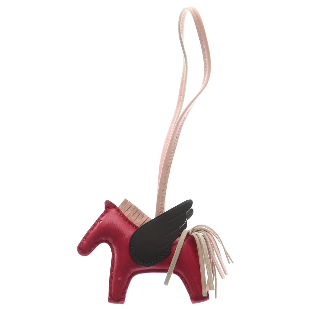 HERMES(エルメス) ロデオチャーム ペガサスPM アニョーミロ フランボワーズ×ルージュセリエ×ローズサクラ スイフト Z刻印