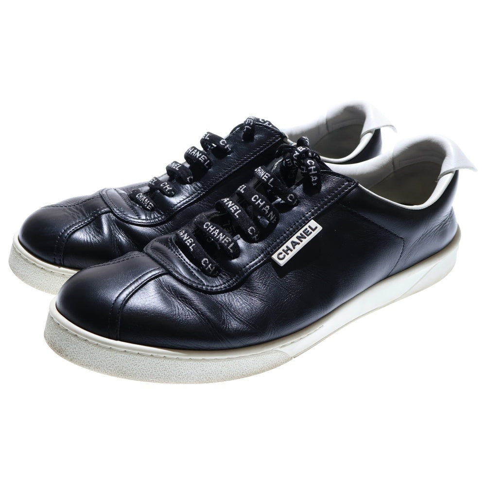 CHANEL(シャネル) ココマーク スニーカー シューズ ブラック カーフスキン 靴 G34085