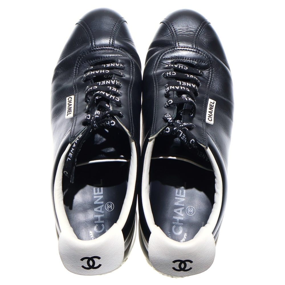 CHANEL(シャネル) ココマーク スニーカー シューズ ブラック カーフスキン 靴 G34085