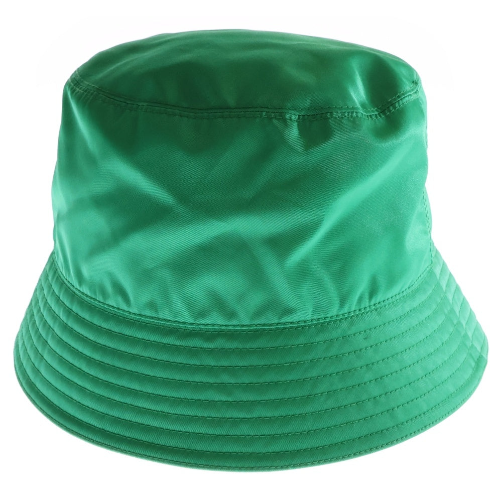 PRADA(プラダ) バケットハット グリーン Re-Nylon 帽子 1HC137