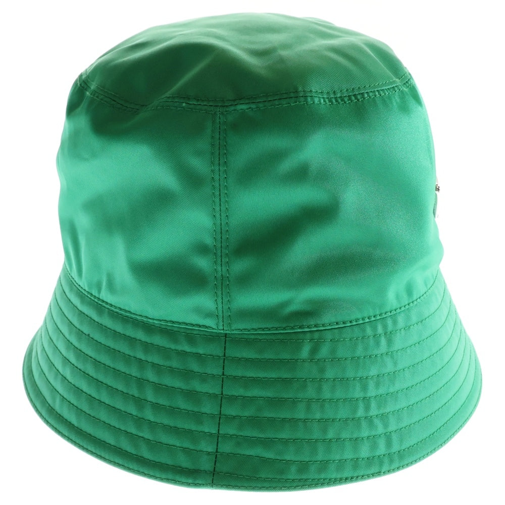 PRADA(プラダ) バケットハット グリーン Re-Nylon 帽子 1HC137