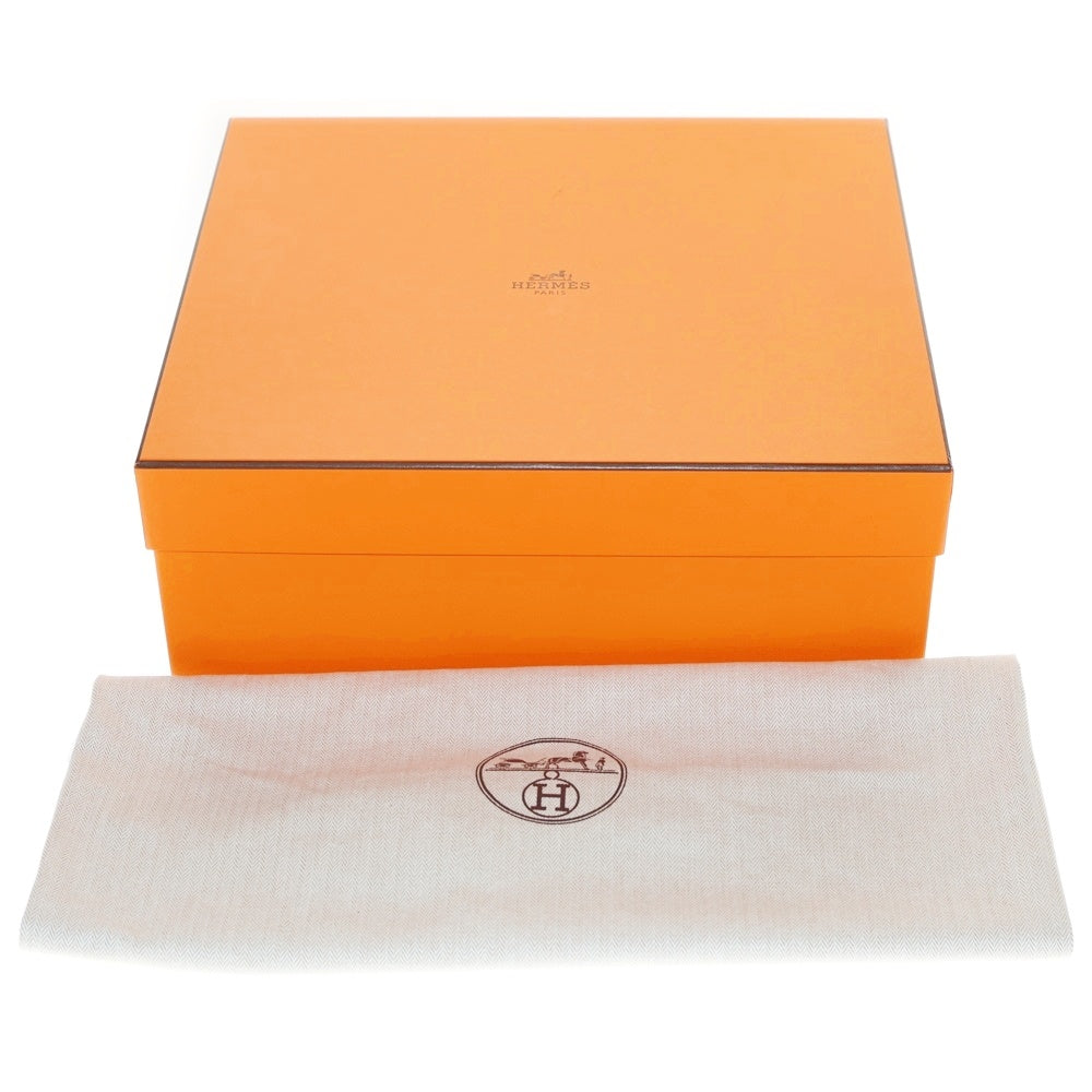 HERMES(エルメス) ガーデンパーティTPM ハンドバッグ ブラック ネゴンダ シルバー金具 □R刻印 箱