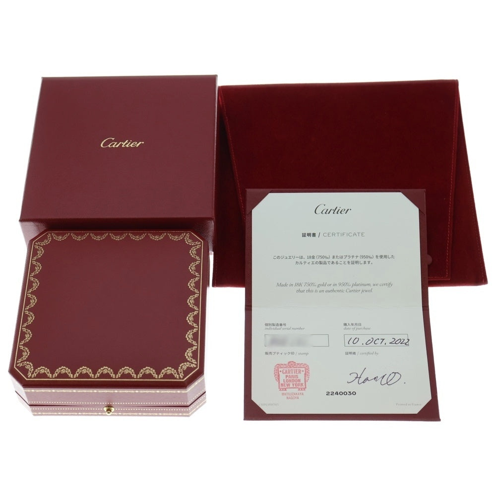 Cartier(カルティエ) ダムールSM 1Pダイヤネックレス ペンダント チェーン ピンクゴールド Au750