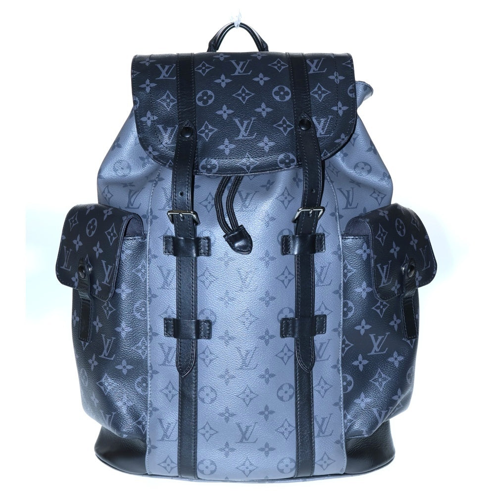 LOUIS VUITTON(ルイヴィトン) モノグラムエクリプス クリストファーPM バックパック リュックサック ブラック PVC M46331