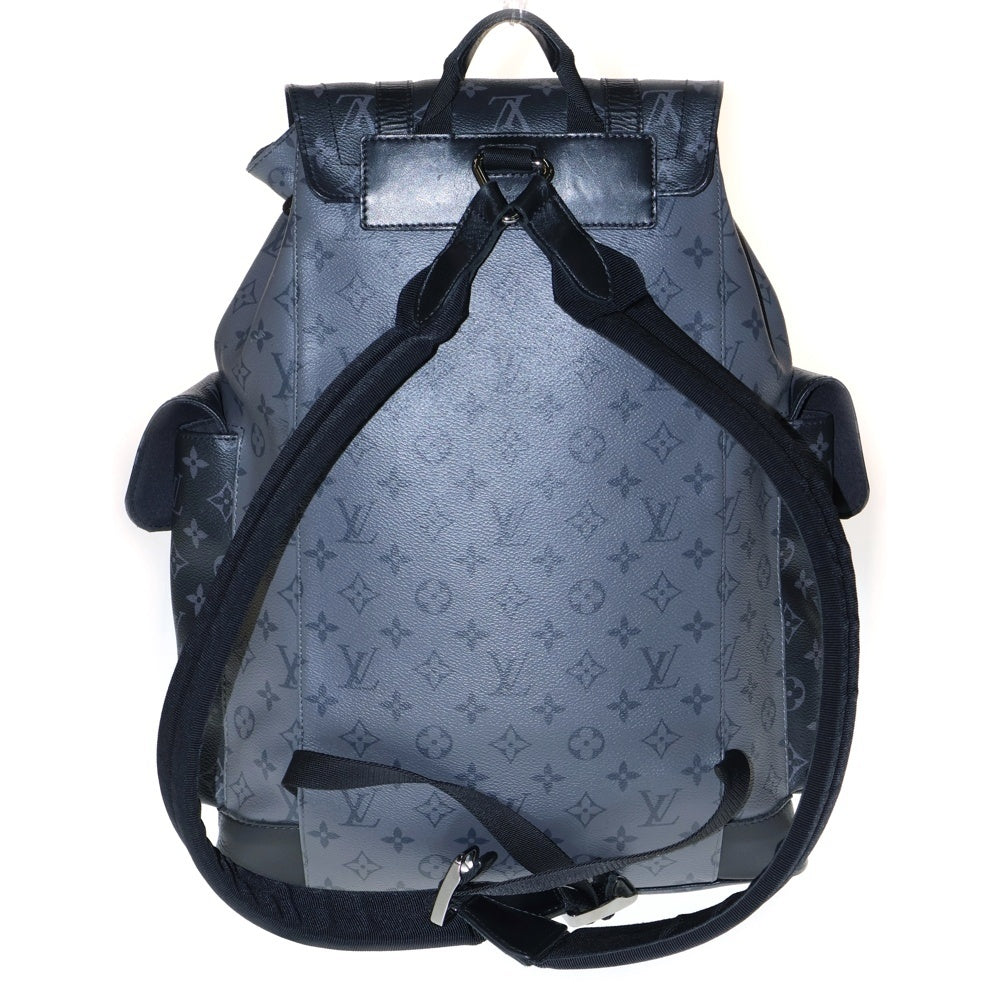 LOUIS VUITTON(ルイヴィトン) モノグラムエクリプス クリストファーPM バックパック リュックサック ブラック PVC M46331