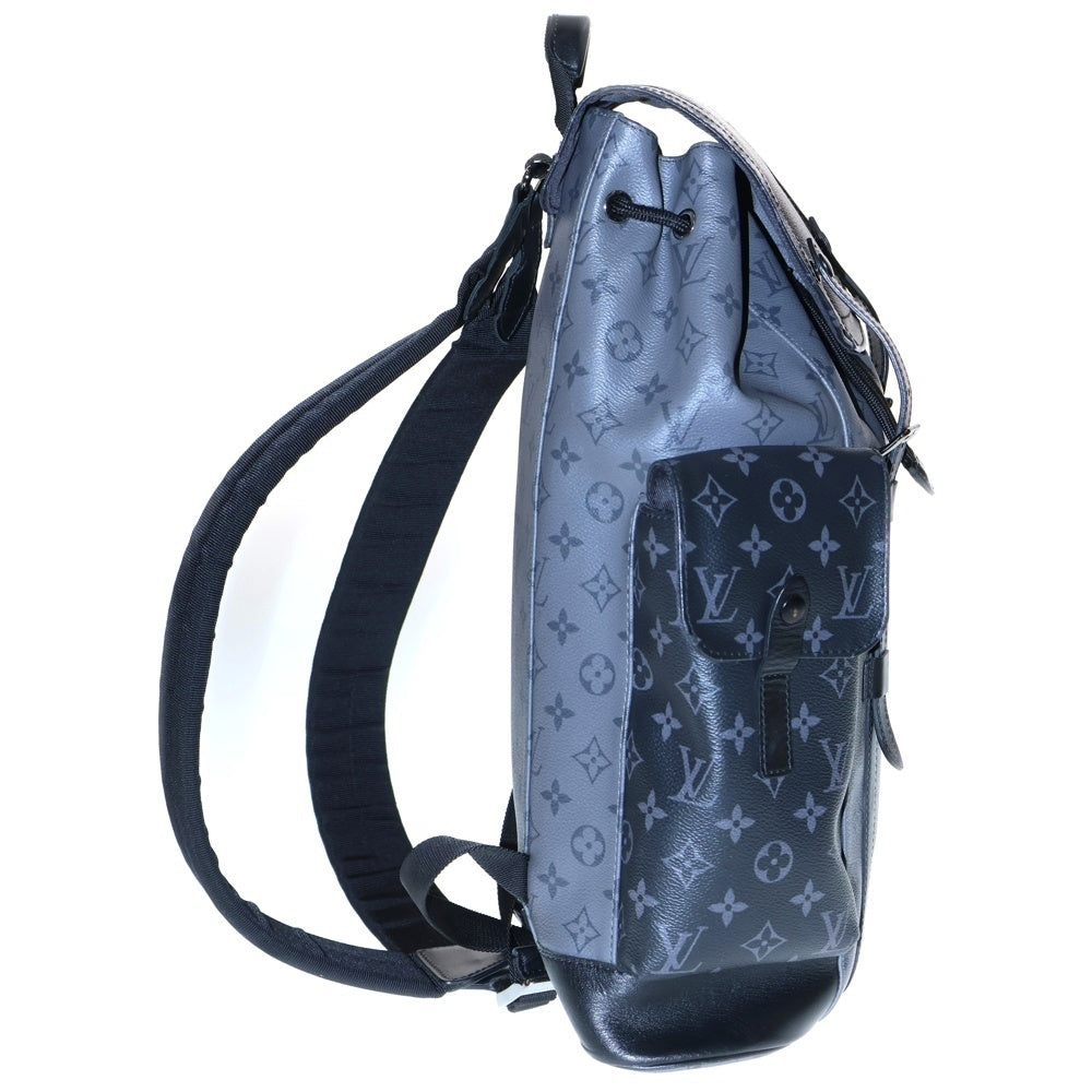 LOUIS VUITTON(ルイヴィトン) モノグラムエクリプス クリストファーPM バックパック リュックサック ブラック PVC M46331