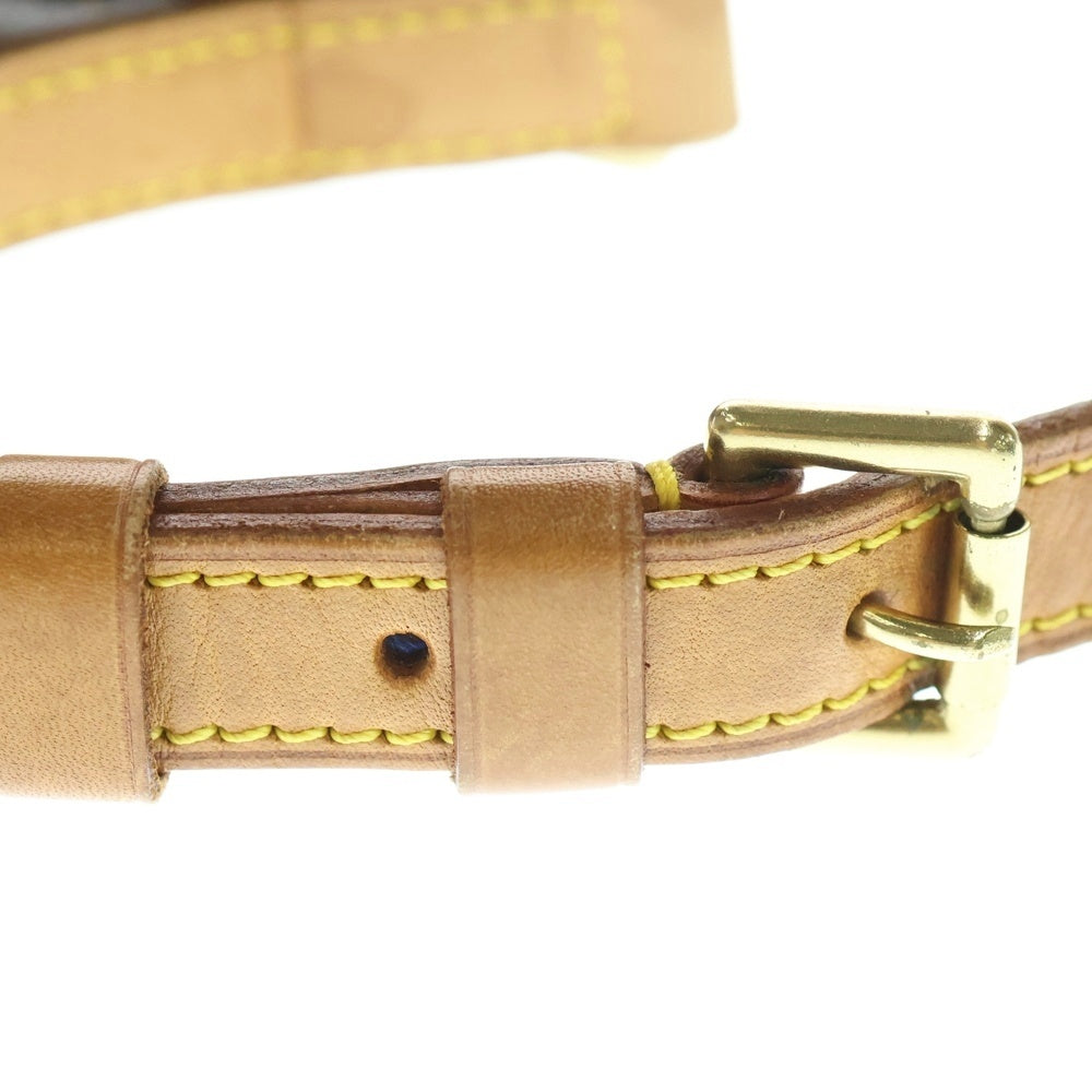 LOUIS VUITTON(ルイヴィトン) モノグラム ミュゼット タンゴ ショルダーバッグ ブラウン レザー×PVC ゴールド金具 M51257