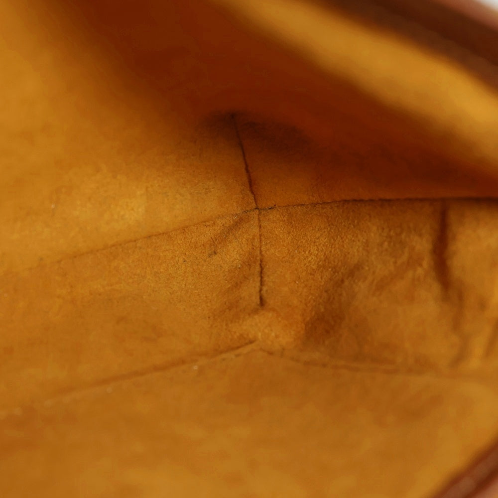 LOUIS VUITTON(ルイヴィトン) モノグラム ミュゼット タンゴ ショルダーバッグ ブラウン レザー×PVC ゴールド金具 M51257