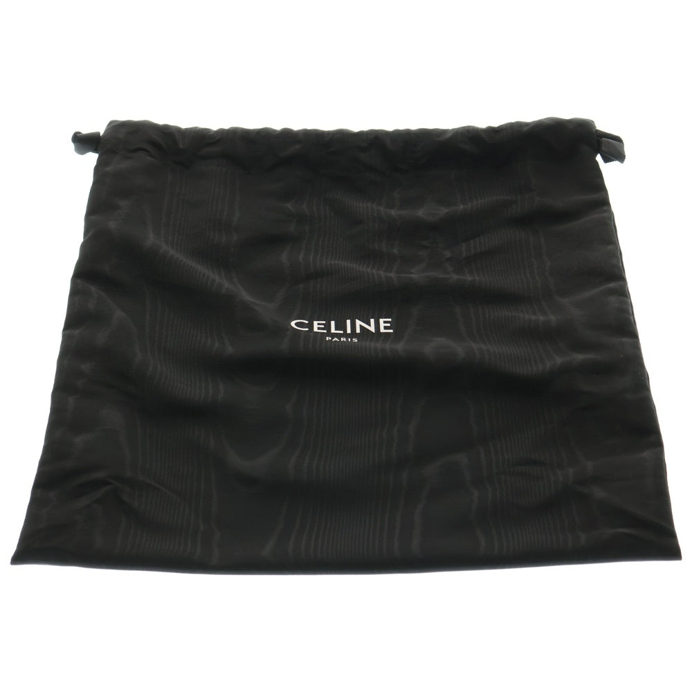 CELINE(セリーヌ) トリオンフ スモールバケット ハンドバッグ ワンショルダーバッグ ブラウン×ホワイト ゴールド金具 19144