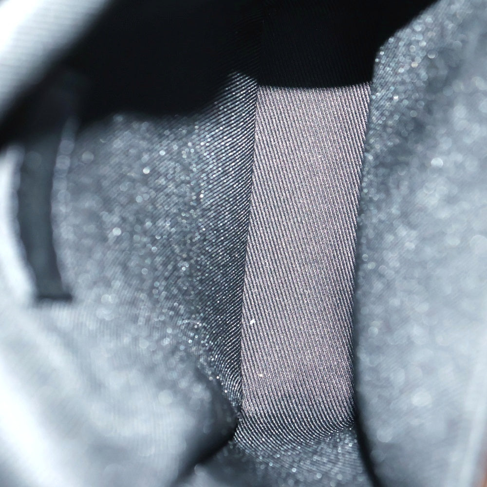 LOUIS VUITTON(ルイヴィトン) モノグラムマカサー Sロック ヴェルティカル ウェアラブルウォレット ショルダーストラップ ミニバッグ ブラック×ブラウン M82535 ブラック金具