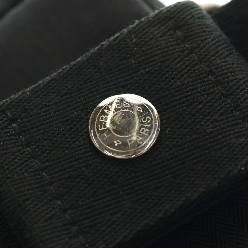 HERMES(エルメス) アカプルコ サンチュール ショルダーバッグ ウエストバッグ ボディバッグ ブラック ナイロン×レザー