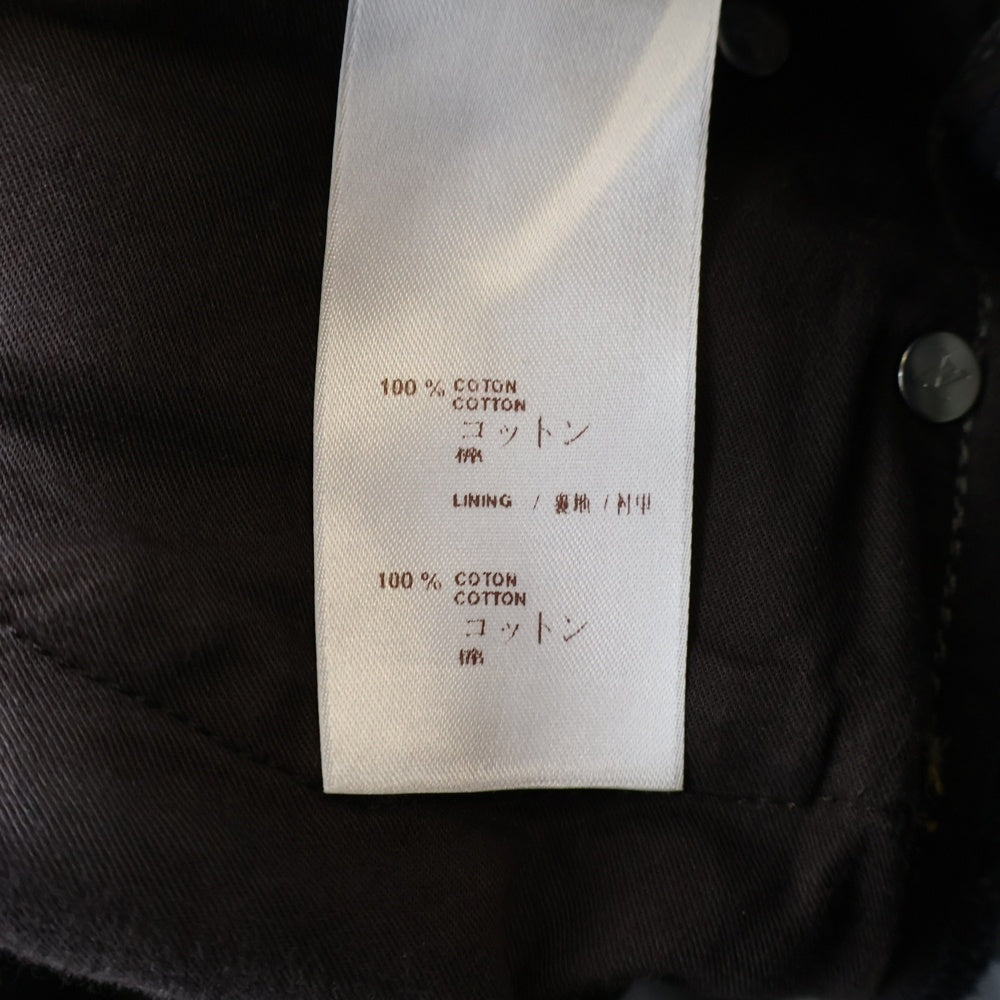 LOUIS VUITTON(ルイヴィトン) 12AW モノグラムフラワー デニムパンツ インディゴブルー RM122M