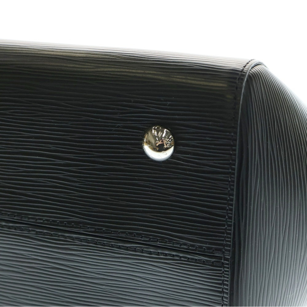LOUIS VUITTON(ルイヴィトン) エピ マルリーMM 2WAY ハンドバッグ ショルダーバッグ ブラック レザー シルバー金具 M94612