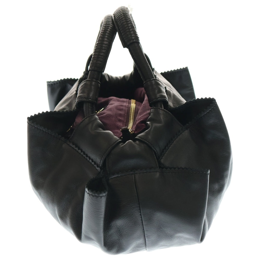 LOEWE(ロエベ) アナグラム ナッパアイレ ハンドバッグ ミニバッグ ブラック ナッパレザー