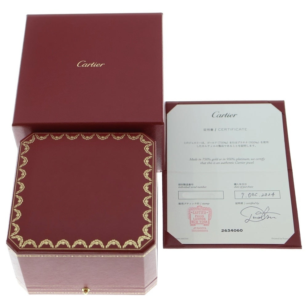 Cartier(カルティエ) ジュストアンクル ブレスレット ホワイトゴールド Au750 WG #17 ジュエリー