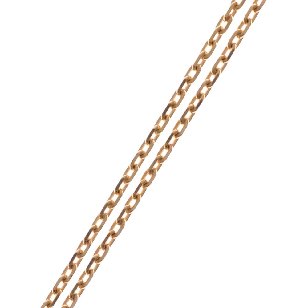 HERMES(エルメス) ミニ ポップアッシュ Hロゴ ペンダント チェーン ネックレス ゴールド/グリーン