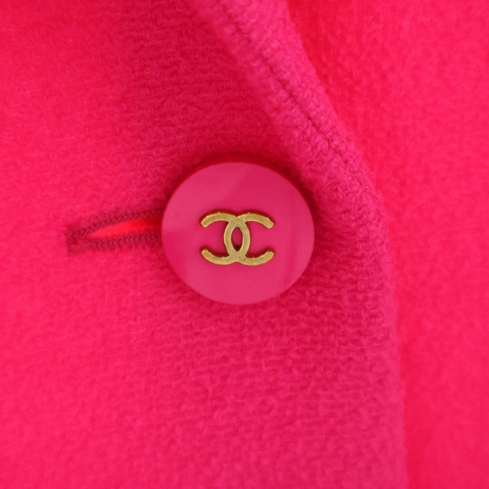CHANEL(シャネル) 95P スプリングコレクション ココマークボタン ウール 1B テーラードジャケット ピンク レディース P04966V04021