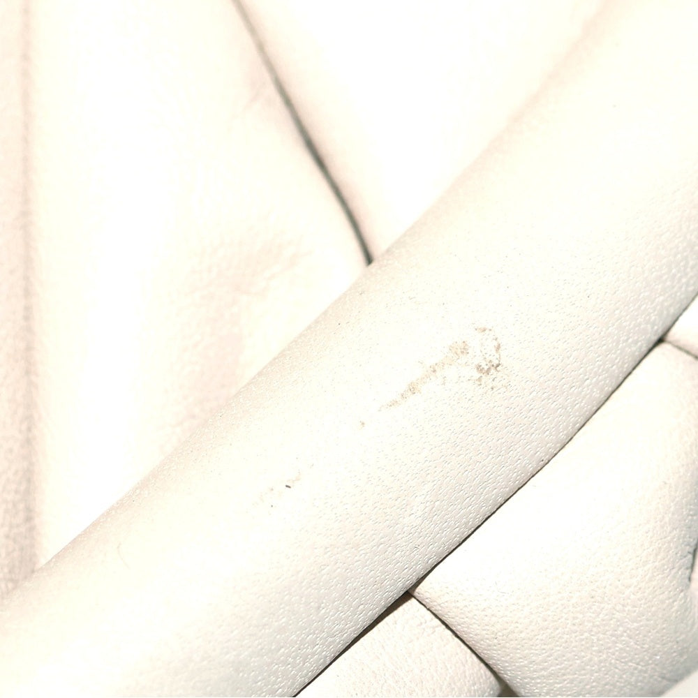 BOTTEGA VENETA(ボッテガヴェネタ) ザ ポーチ ショルダーバッグ ミニバッグ ホワイト レザー