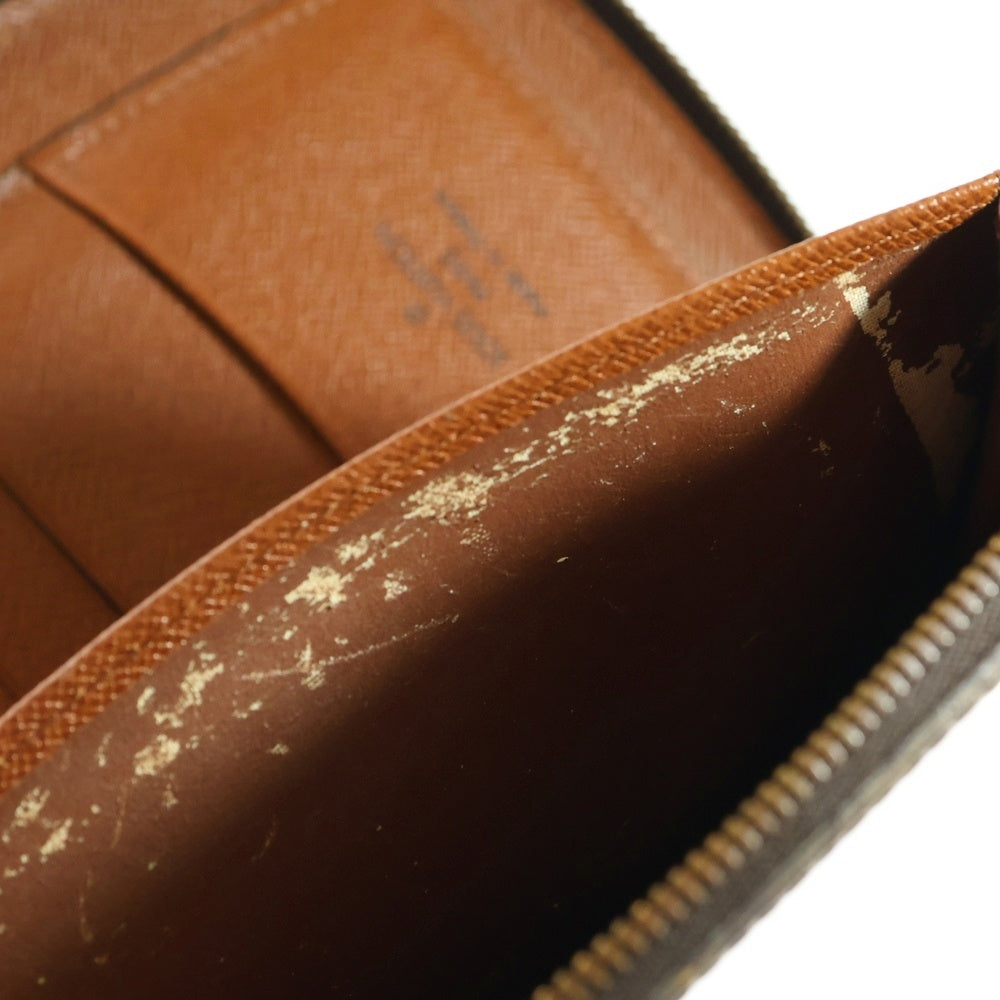 LOUIS VUITTON(ルイヴィトン) モノグラム アジェンダ・ジェオッド カードケース ラウンドジップウォレット 財布 ブラウン PVCレザー M62950 ゴールド金具