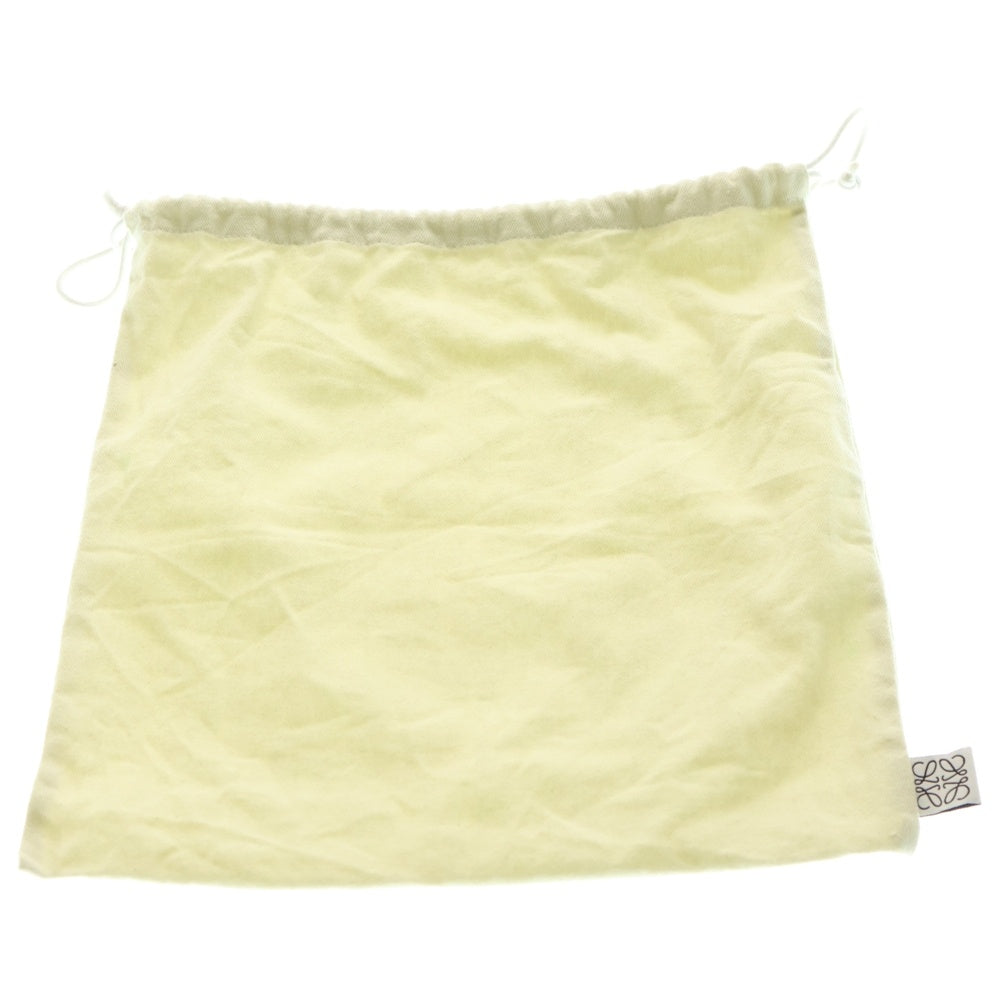 LOEWE(ロエベ) アナグラム ゲートデュアルミニ ショルダーバッグ ミニバッグ ベージュ ゴールド金具 ソフトカーフ