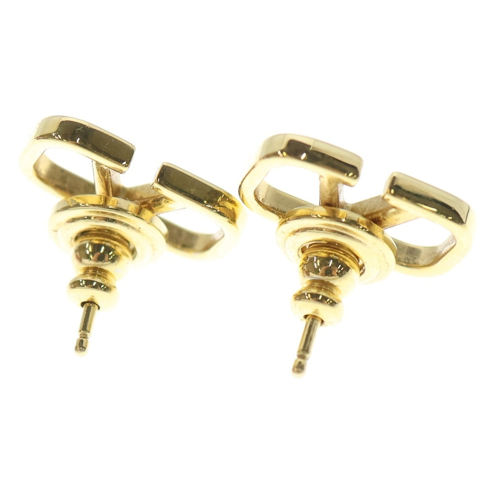 VALENTINO(ヴァレンティノ) ガラヴァーニ シグネチャーVロゴピアス ゴールド