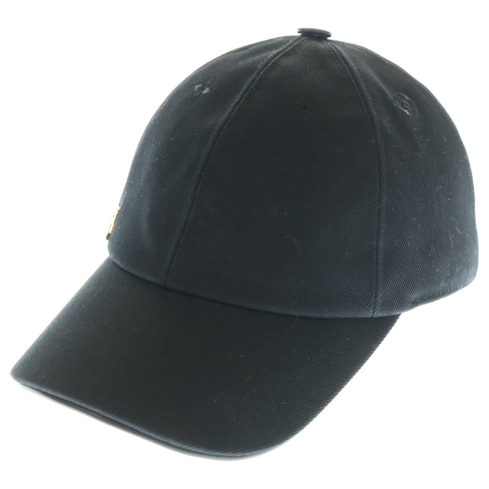 LOUIS VUITTON(ルイヴィトン) キャップ・LV アイコニック ロゴ刺繍 帽子 ノワール ブラック M7050M ゴールド金具