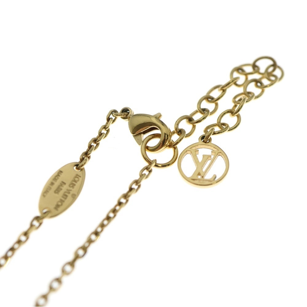 LOUIS VUITTON(ルイヴィトン) コリエ ピロー ナノグラム ネックレス ペンダント チェーン ゴールド GP M00782