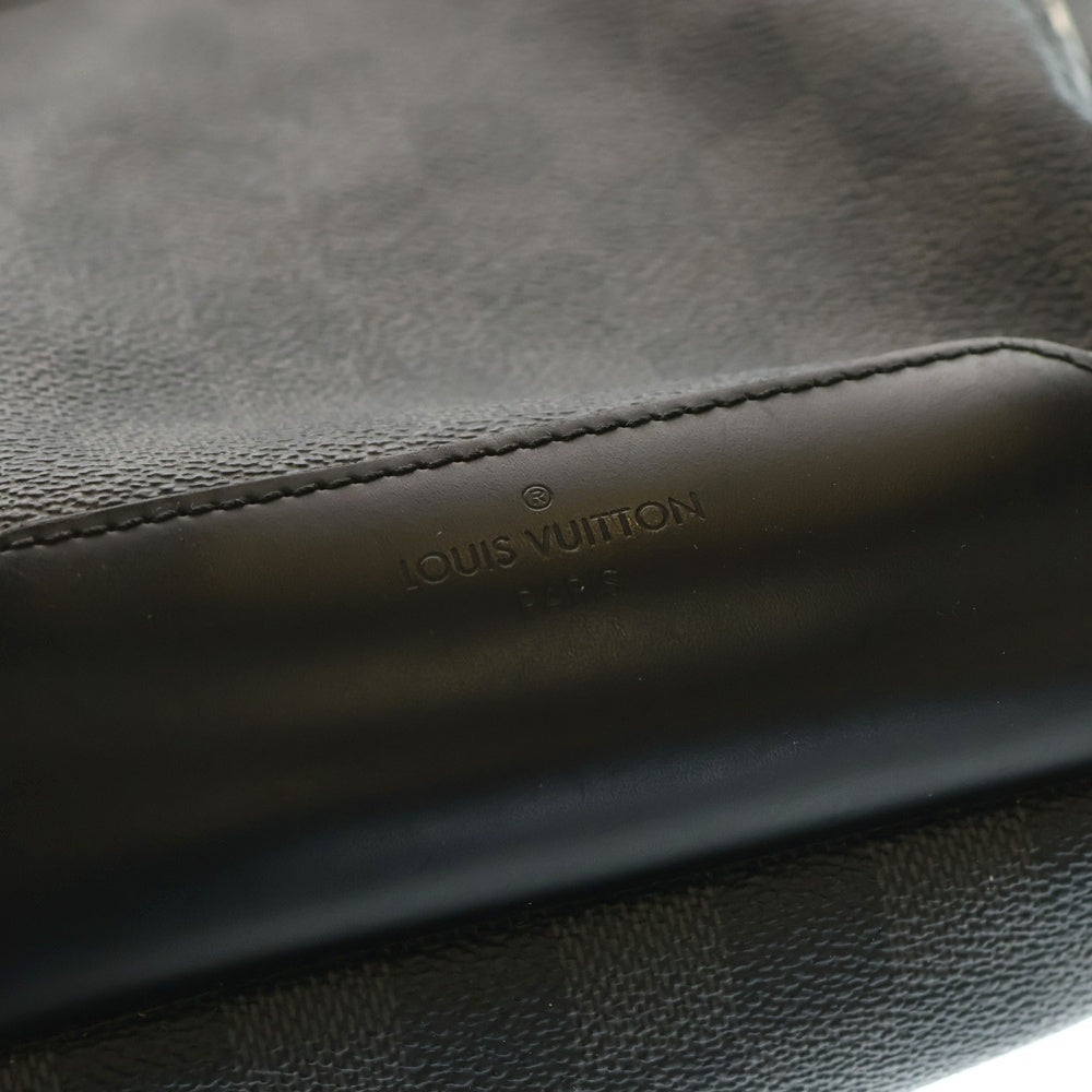 LOUIS VUITTON(ルイヴィトン) ダミエグラフィット アヴェニュースリングバッグ ウエストバッグ ボディバッグ ショルダーバッグ ブラック PVC N41719 シルバー金具