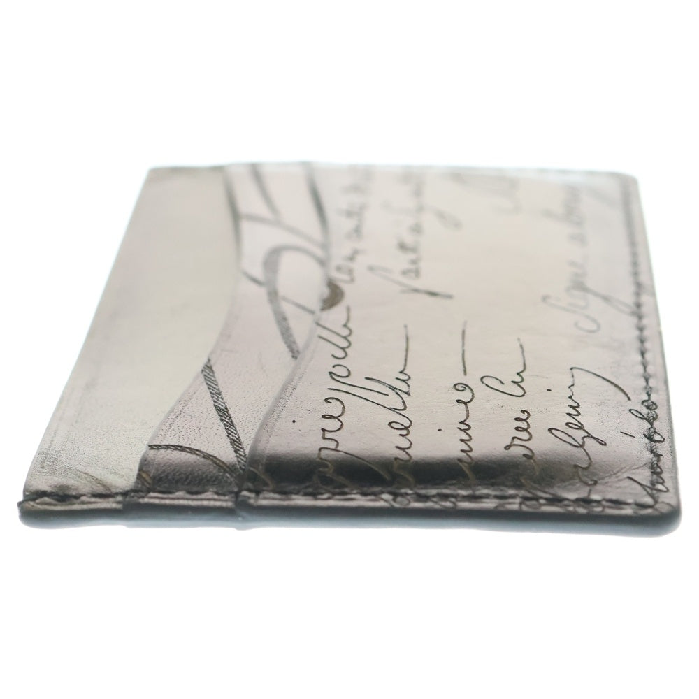 Berluti(ベルルッティ) カリグラフィ レザーカードケース グリーン