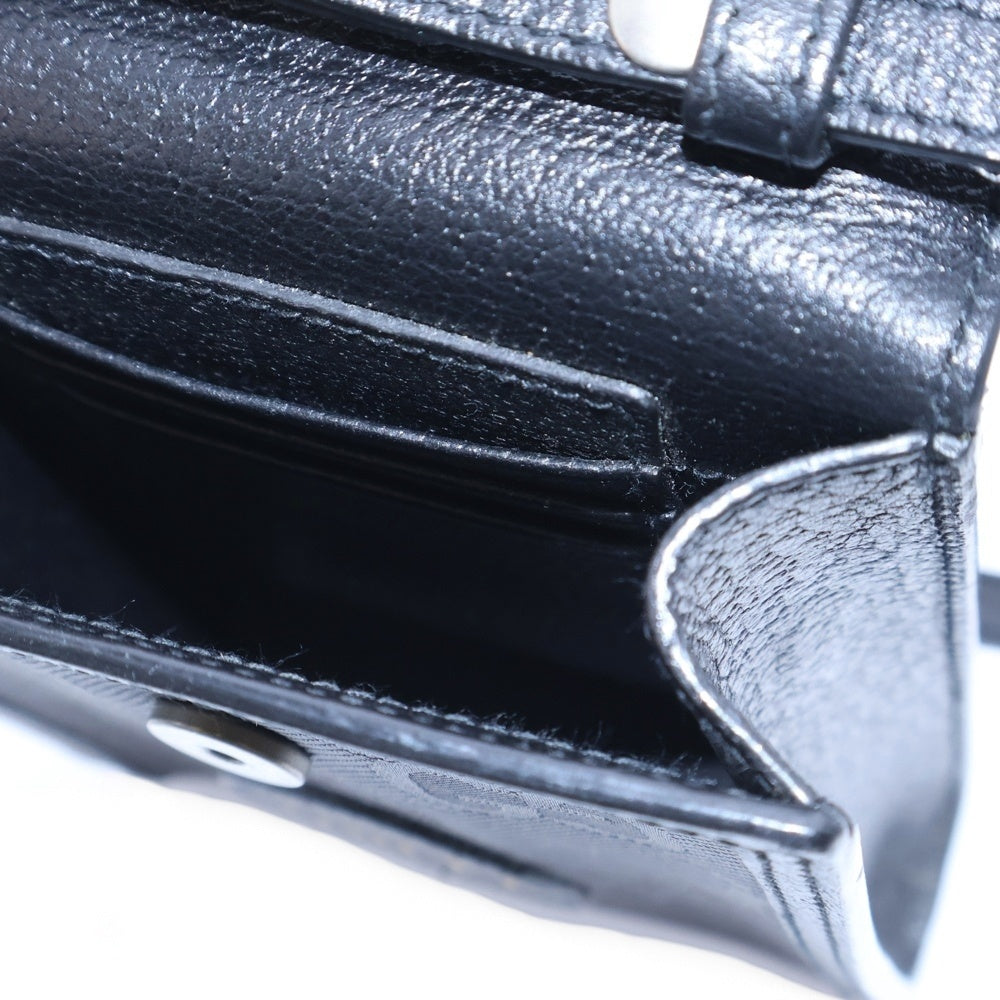 GUCCI(グッチ) オフ ザ グリッド ショルダーバッグ ミニバッグ フォンショルダー ブラック キャンバス×レザー 625599