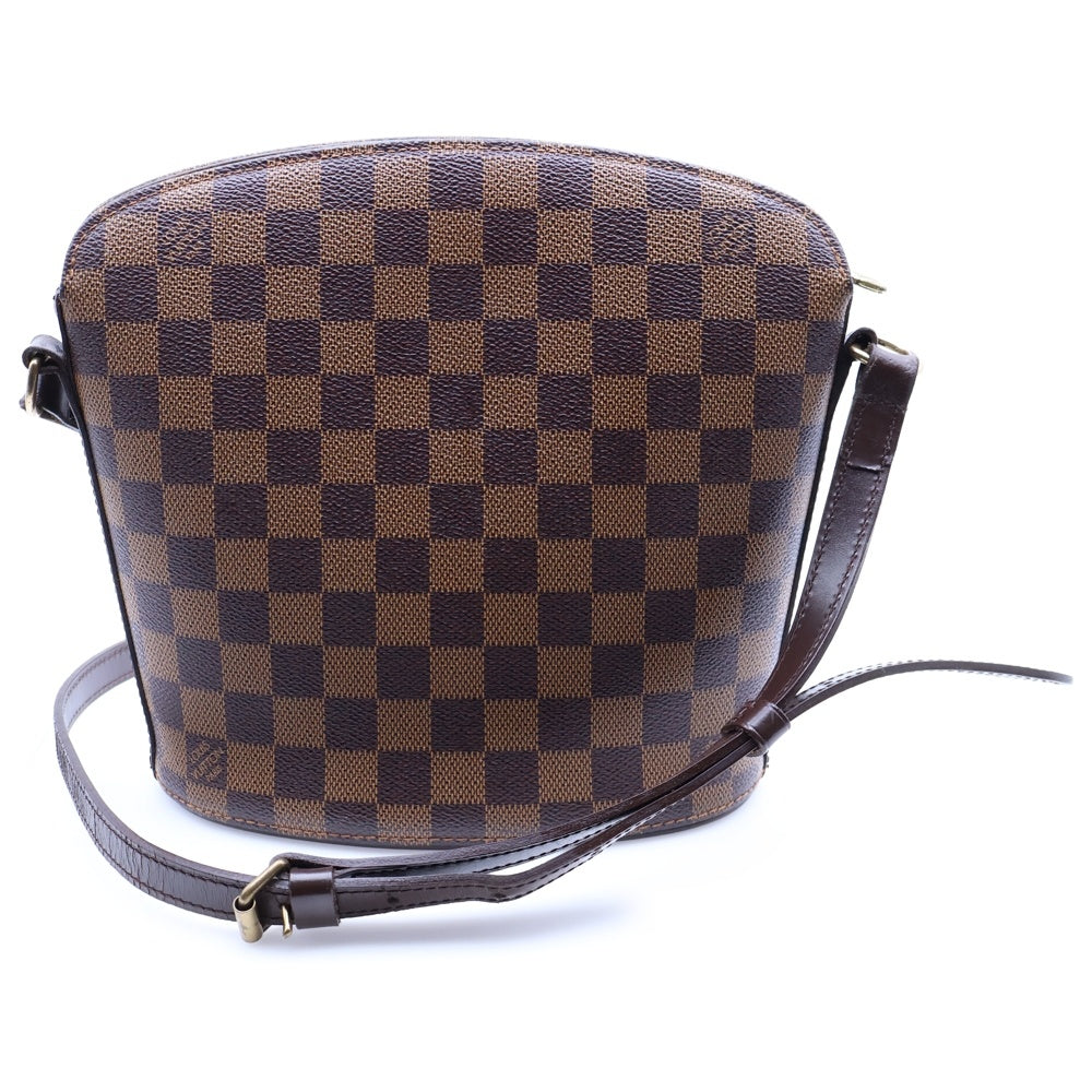 LOUIS VUITTON(ルイヴィトン) ダミエ ドルーオ ショルダーバッグ ブラウン PVCレザー N51290 ゴールド金具