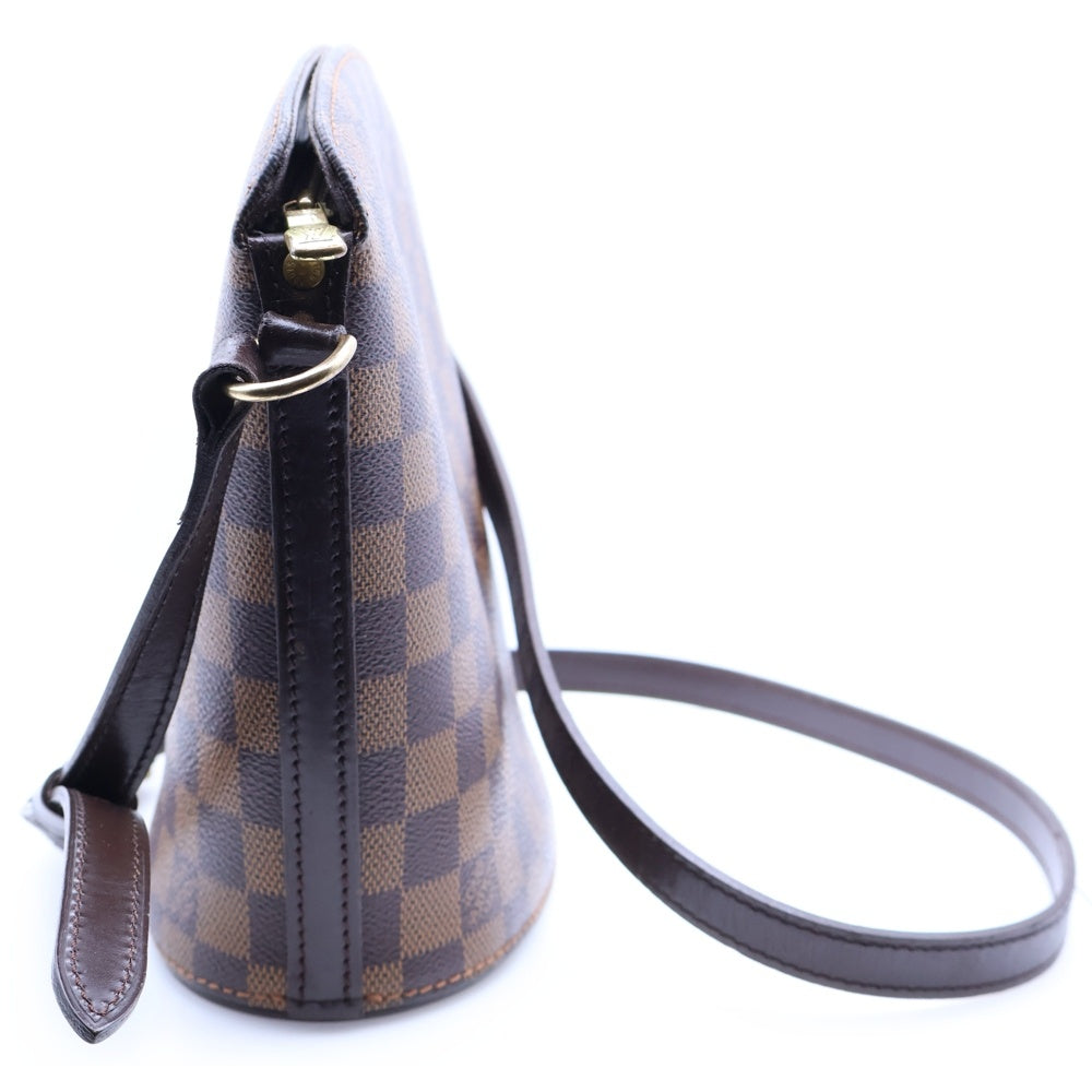 LOUIS VUITTON(ルイヴィトン) ダミエ ドルーオ ショルダーバッグ ブラウン PVCレザー N51290 ゴールド金具