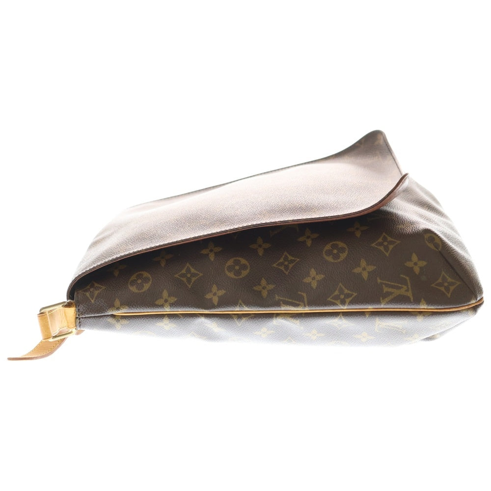LOUIS VUITTON(ルイヴィトン) モノグラム ミュゼット ショルダーバッグ ブラウン PVCレザー M51256 ゴールド金具