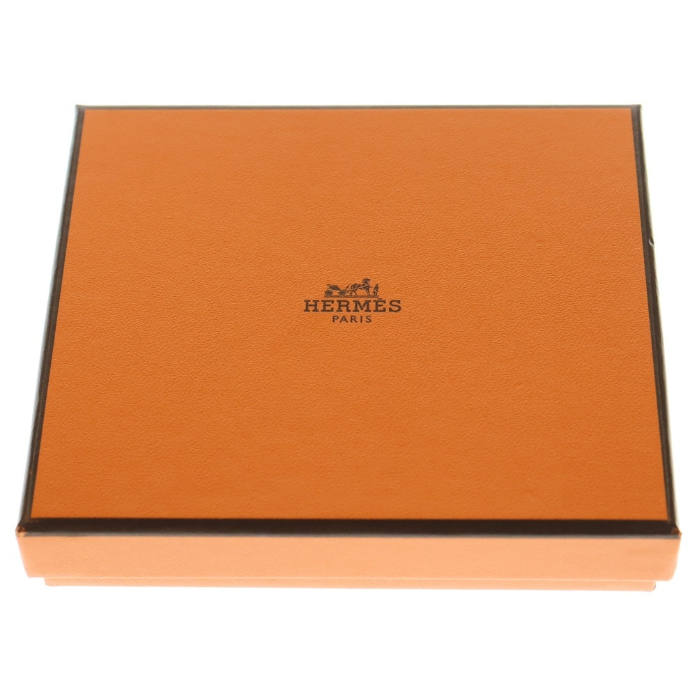 HERMES(エルメス) アザップコンパクト シルクイン エプソン グリパンタン コンパクトウォレット 財布 コインケース グレー K刻印 シルバー金具