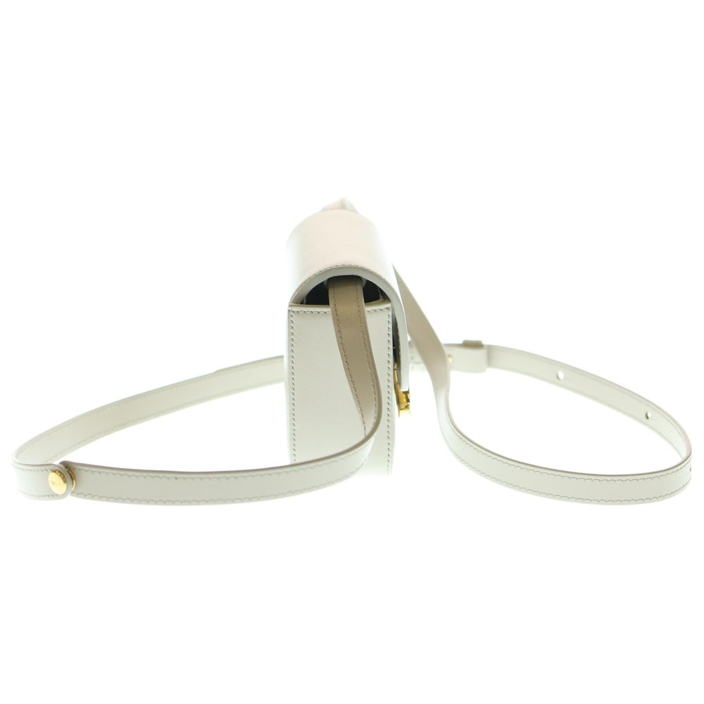 CELINE(セリーヌ) ミニトリオンフ ショルダーバッグ ミニバッグ アイボリー レザー ゴールド金具