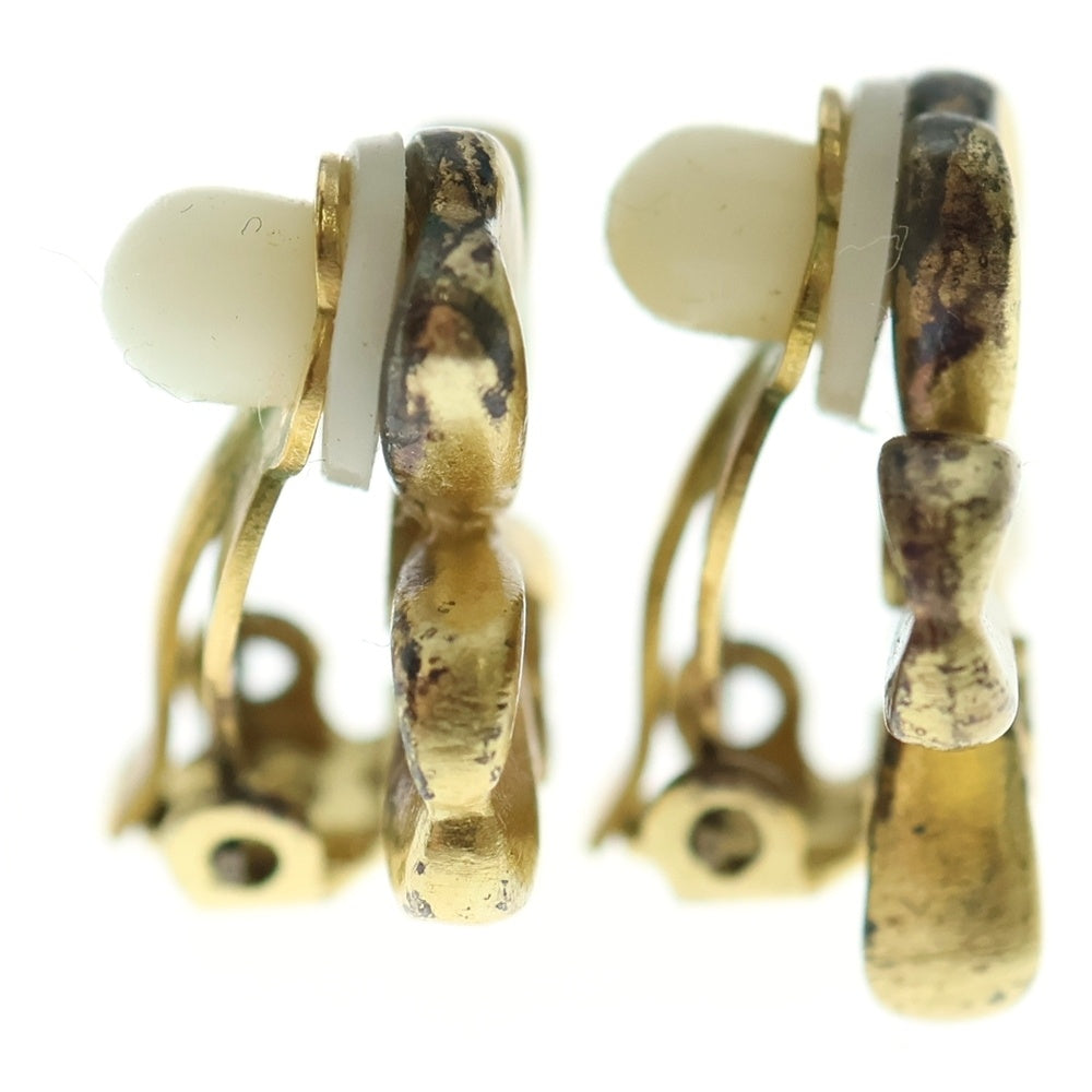 CHANEL(シャネル) ココマーク 四つ葉のクローバーモチーフ イヤリング ゴールド メッキ 03P