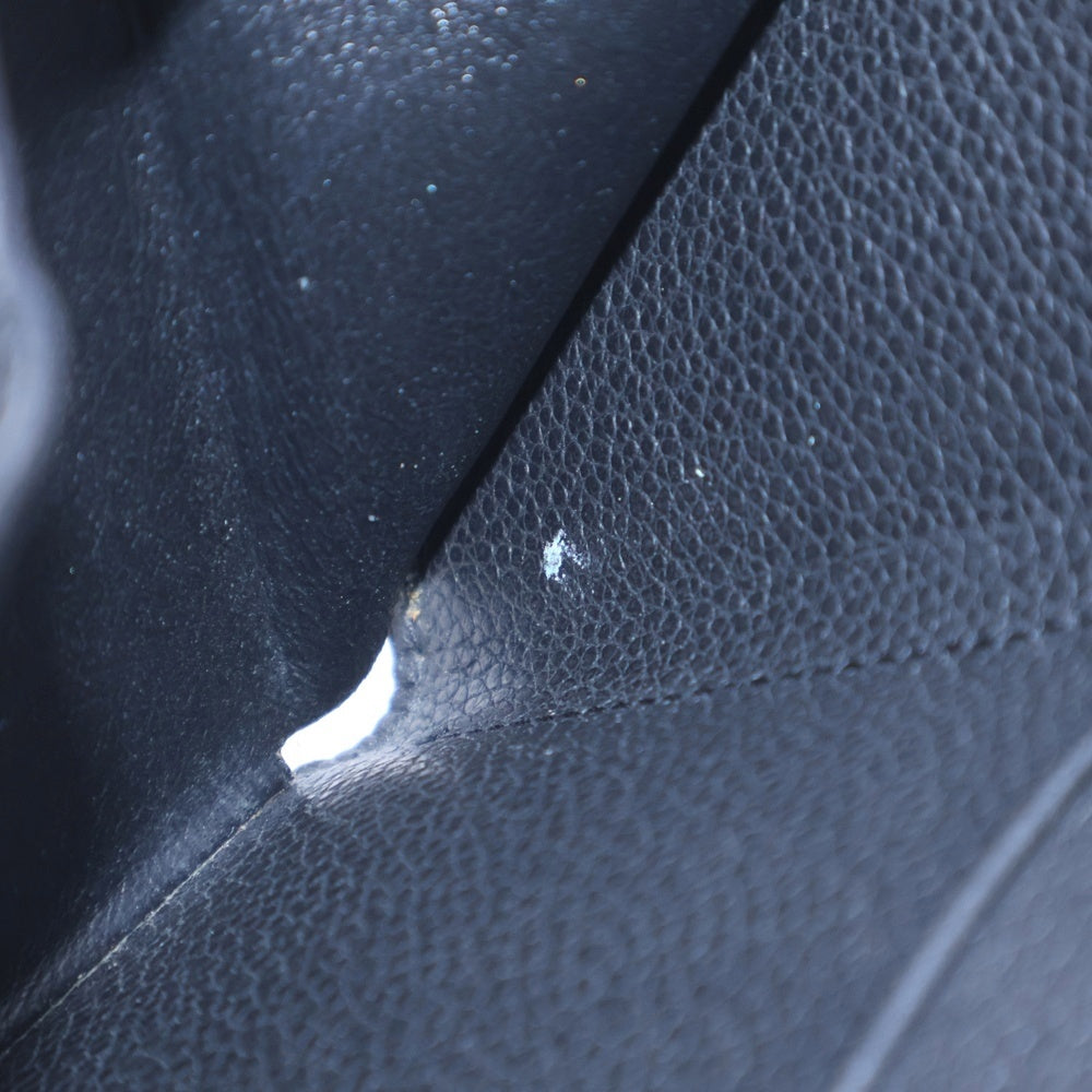 SAINT LAURENT PARIS(サンローランパリ) YSLライン オリガミ タイニーウォレット 三つ折り財布 コンパクトウォレット カードケース ブラック レザー 620287 ゴールド金具