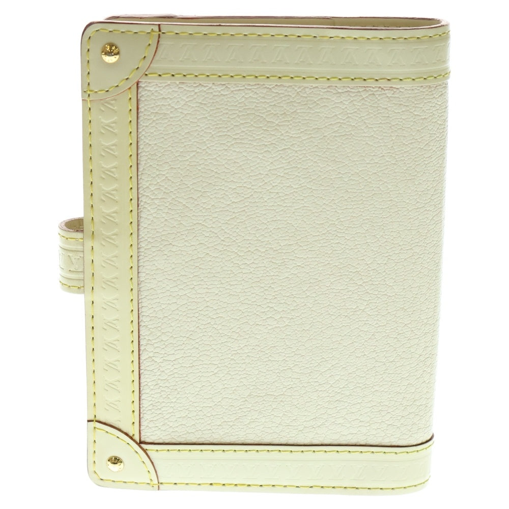 LOUIS VUITTON(ルイヴィトン) スハリ アジェンダPM 手帳カバー ベージュ レザー R20888