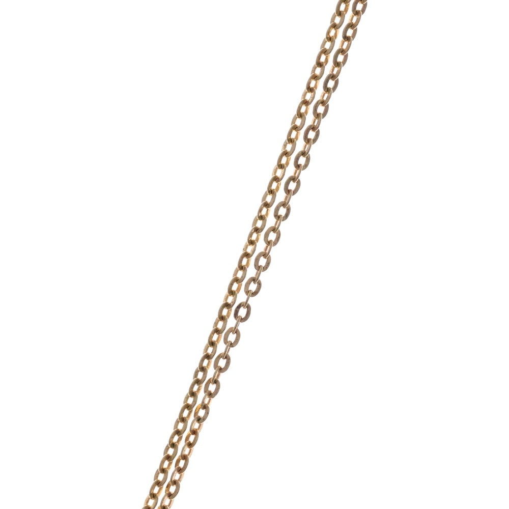 Christian Dior(クリスチャンディオール) CDロゴ サークルロゴ ネックレス ペンダント チェーン ゴールド GP