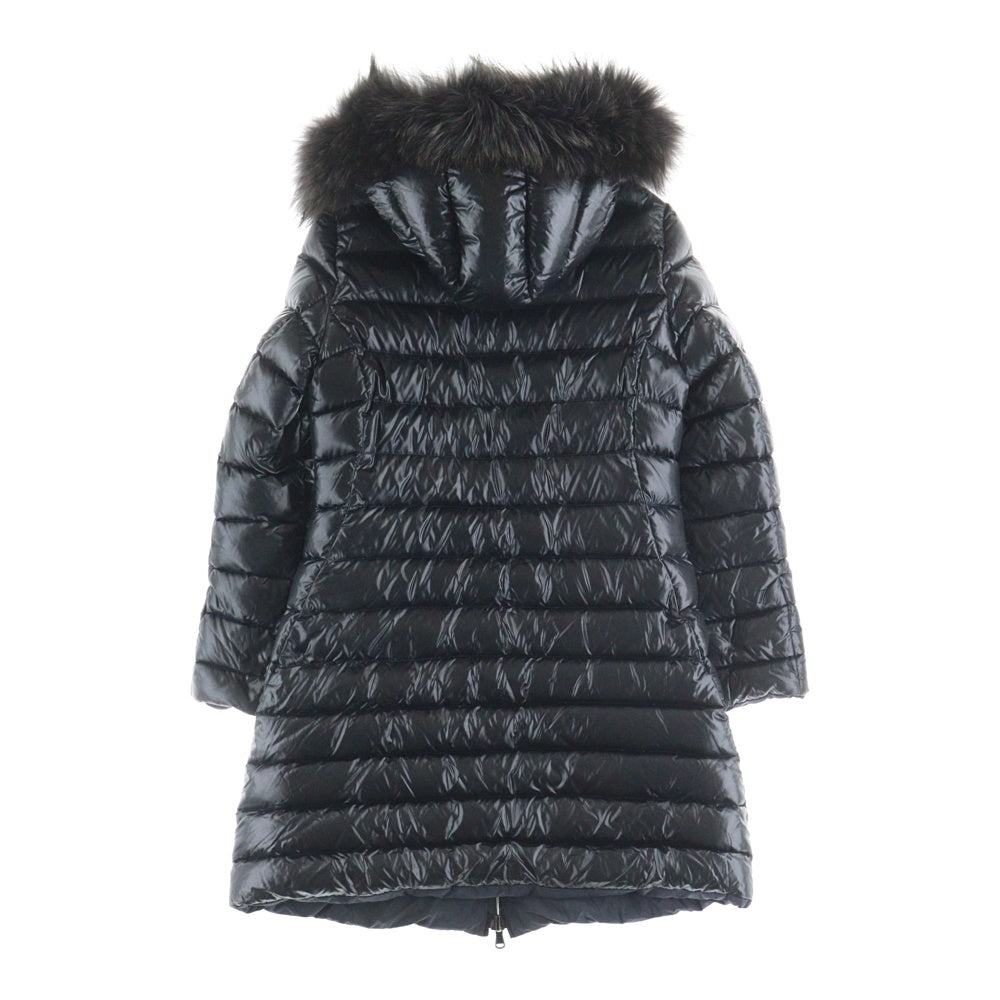 TATRAS(タトラス) 20AW ISERA イセラ リバーシブル ファー フーデッド ジップアップ ダウン ロング ジャケット コート ブラック レディース JTA20A4706