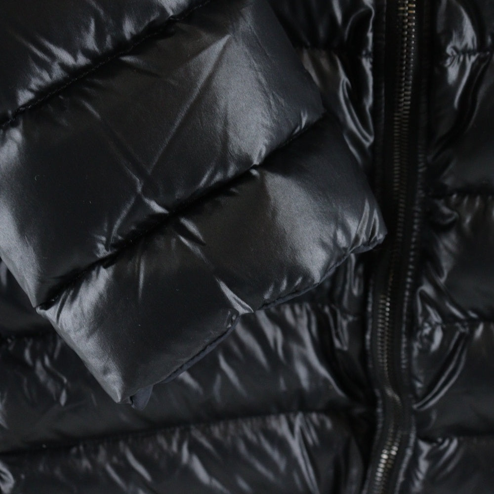 TATRAS(タトラス) 20AW ISERA イセラ リバーシブル ファー フーデッド ジップアップ ダウン ロング ジャケット コート ブラック レディース JTA20A4706