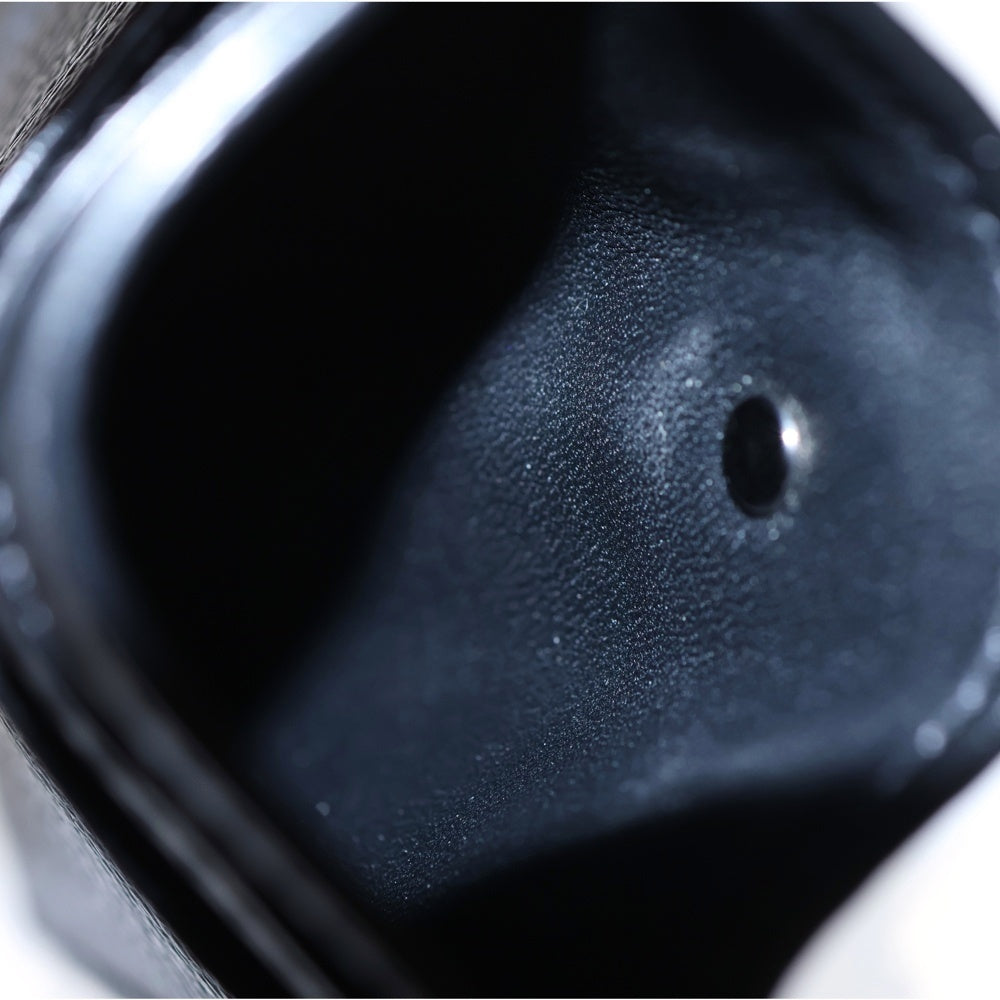 LOUIS VUITTON(ルイヴィトン) ダミエ・コバルト ポルトカントパンス クリップ パスケース ブラック PVC N63217 レディース