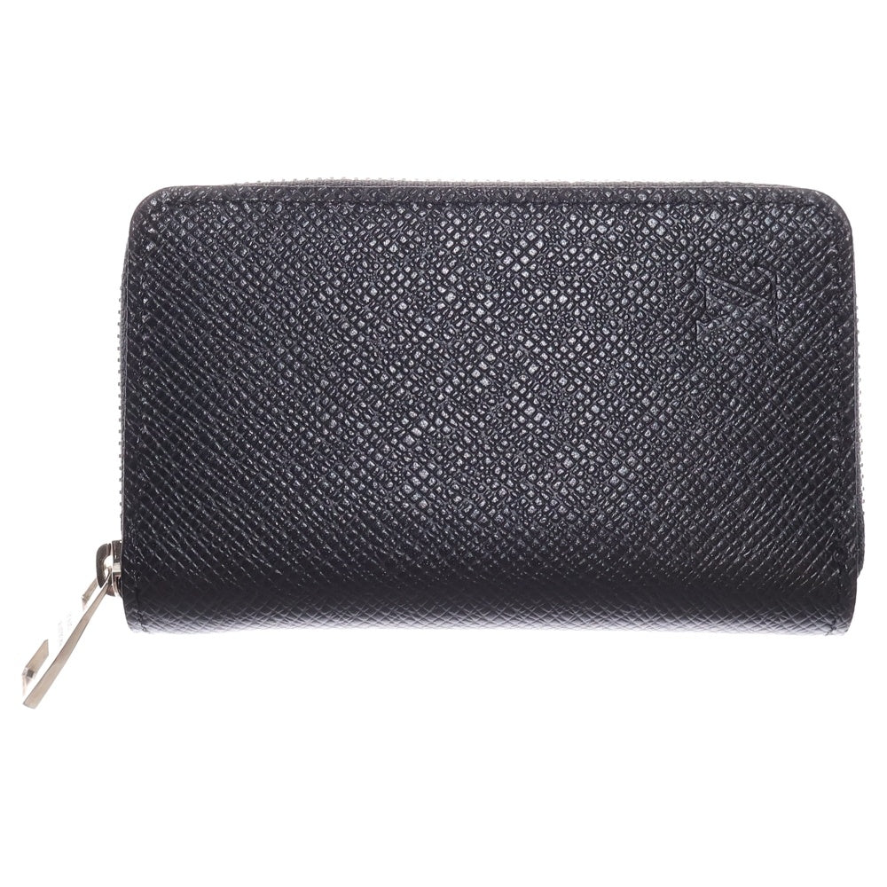 ルイヴィトン　ケース　タイガ　ジッピーパース　ロゴ型押し　黒　レザー ルイヴィトン コインケース タイガ ジッピーコインパース ロゴ型押し