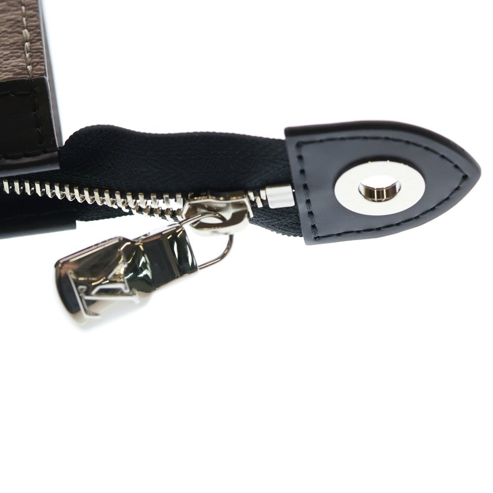 LOUIS VUITTON(ルイヴィトン) ダミエ・グラフィット3D ポシェット・ヴォワヤージュMM クラッチバッグ アンタークティカ PVCレザー N60443